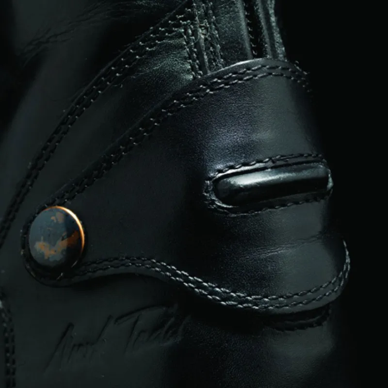 mark todd crocodile patent boots