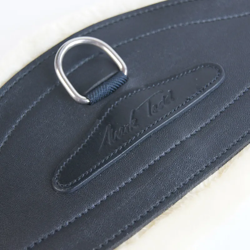 Mark Todd Deluxe Synthetic Elasticated Girth with Sheepskin Black