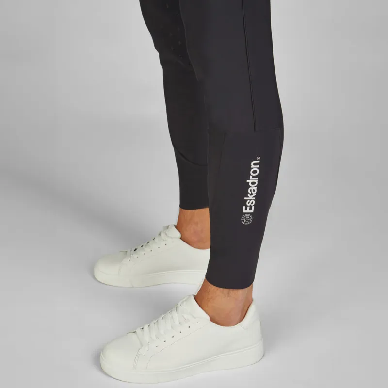 Eskadron Dynamic Knee Grip Mens Breeches - Black-9