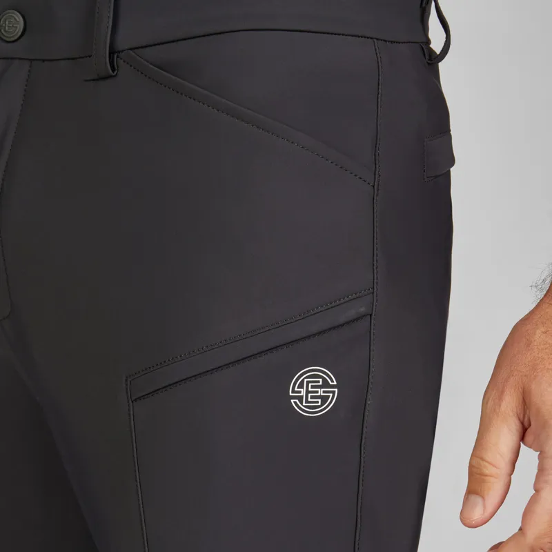 Eskadron Dynamic Knee Grip Mens Breeches - Black-6
