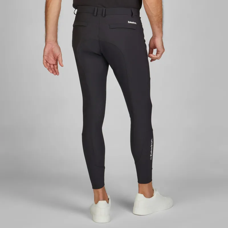 Eskadron Dynamic Knee Grip Mens Breeches - Black-5