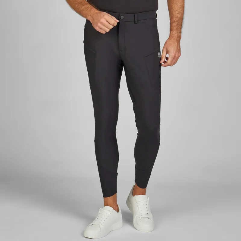 Eskadron Dynamic Knee Grip Mens Breeches - Black-4