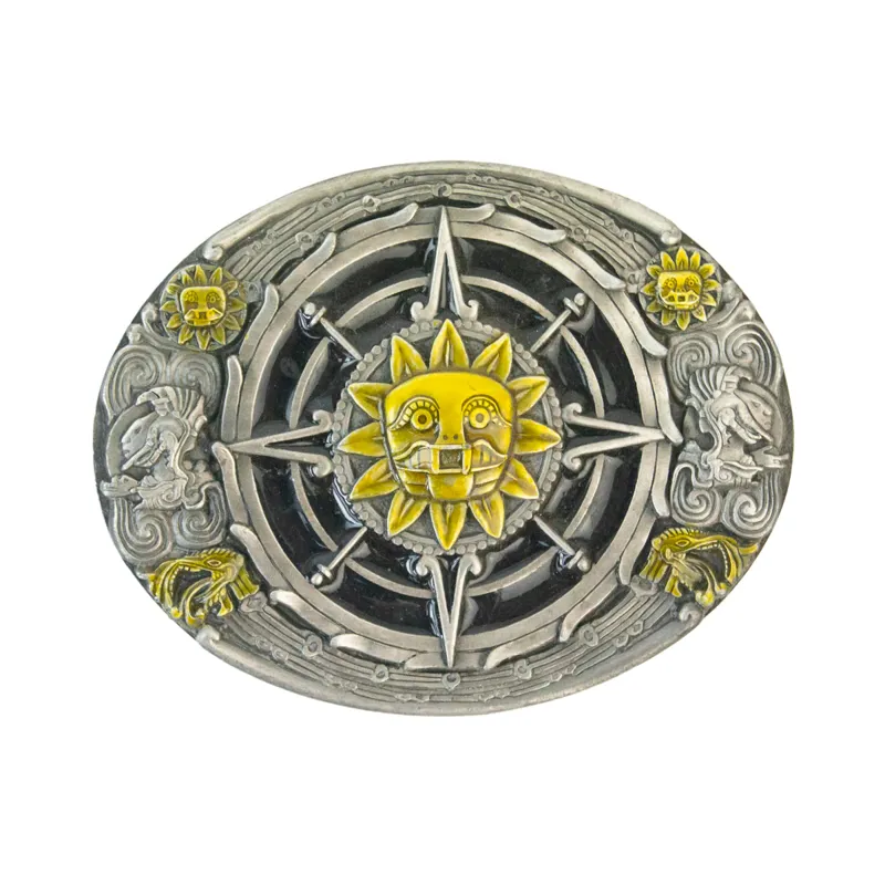 Mexican Aztec Belt Buckle