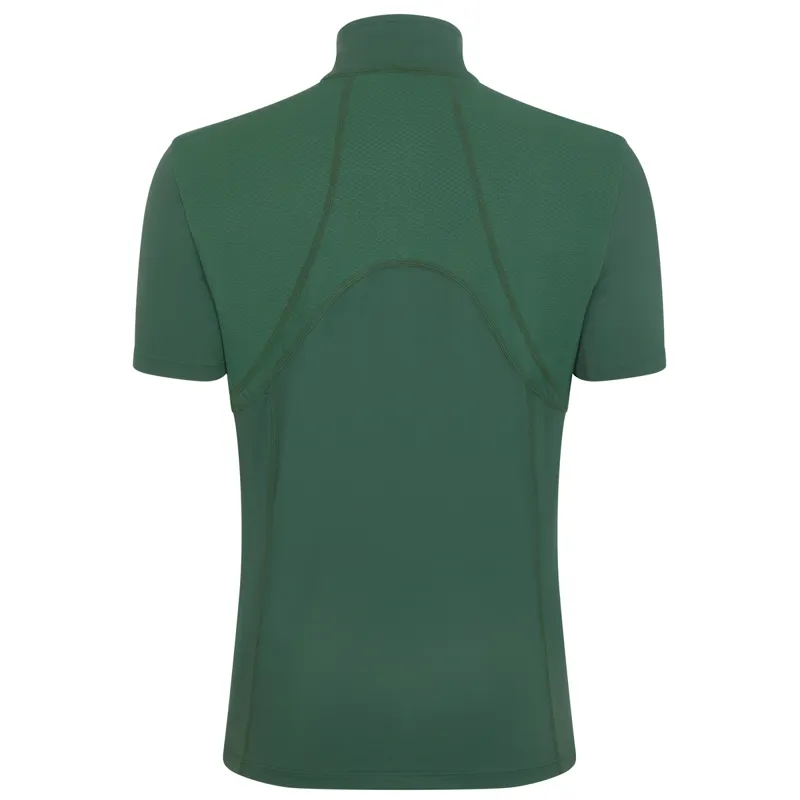 LeMieux Mia Mesh Ladies Short Sleeve Base Layer - Hunter Green-5