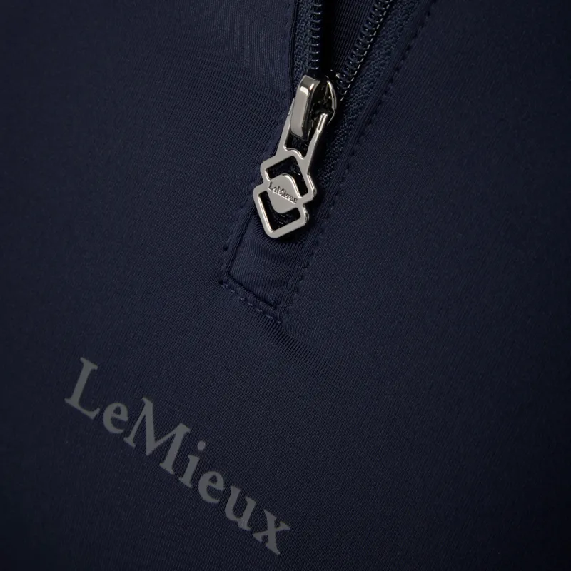 LeMieux Mia Mesh Ladies Short Sleeve Base Layer - Navy-6