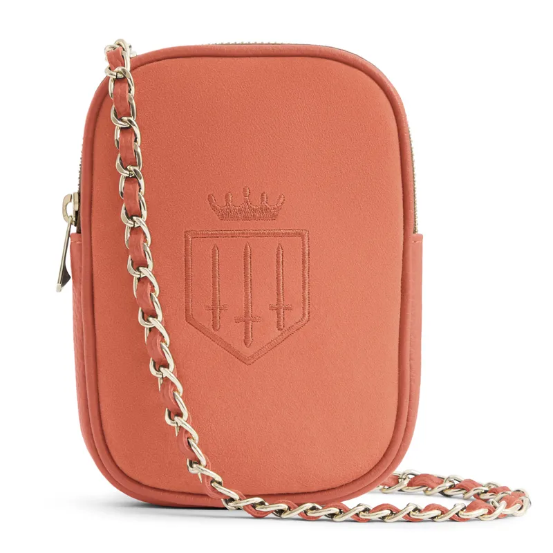 Fairfax and Favor Mini Finsbury Bag - Melon Suede-4