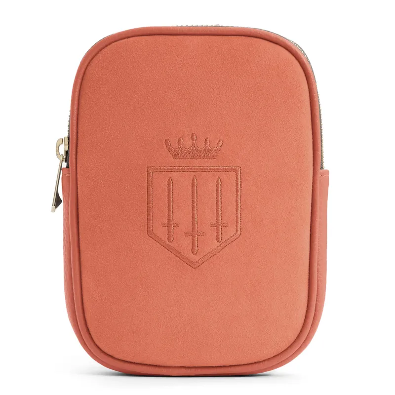 Fairfax and Favor Mini Finsbury Bag - Melon Suede-3