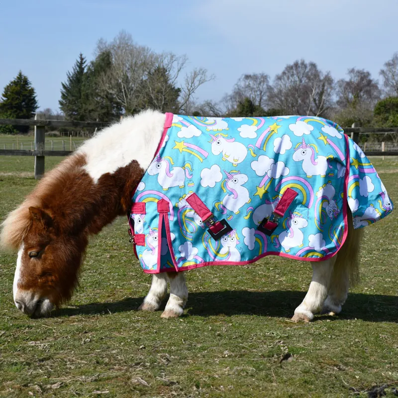 Rhinegold Mini Torrent 0g Turnout Rug - Unicorn