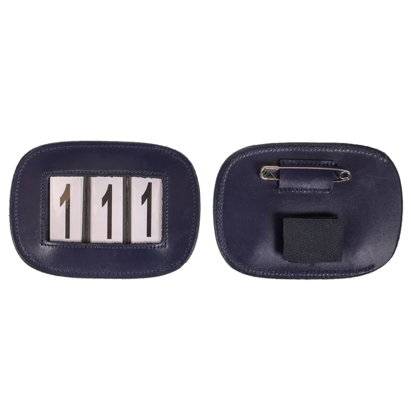 QHP Modeste Square Number Holder - Navy