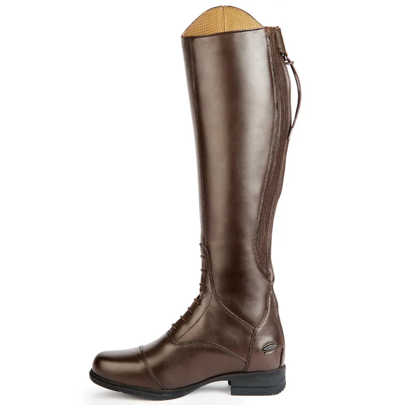Moretta Gianna Ladies Tall Riding Boots - Tall Height - Brown-4