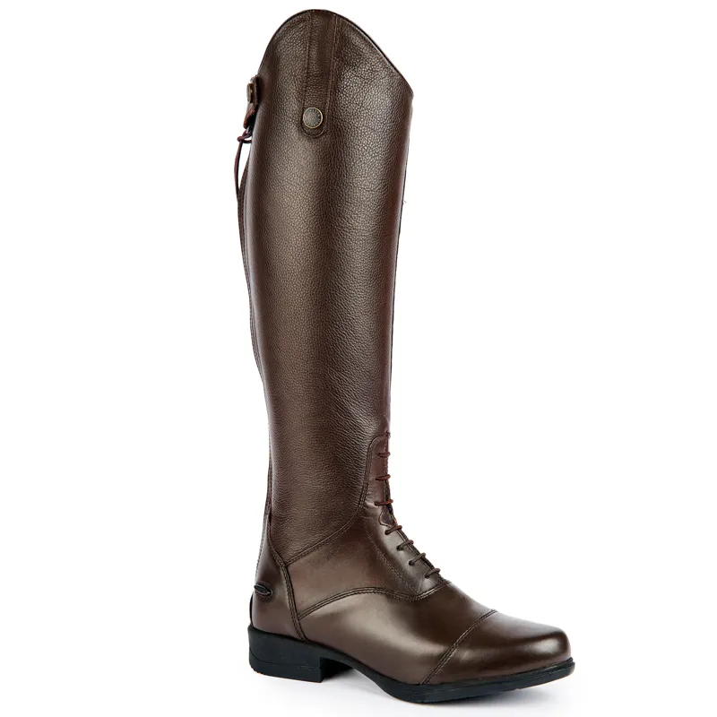 Moretta Gianna Ladies Tall Riding Boots - Short Height - Brown