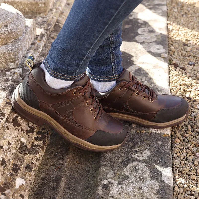 Moretta Norvara XGRIP Riding Trainers - Brown-5