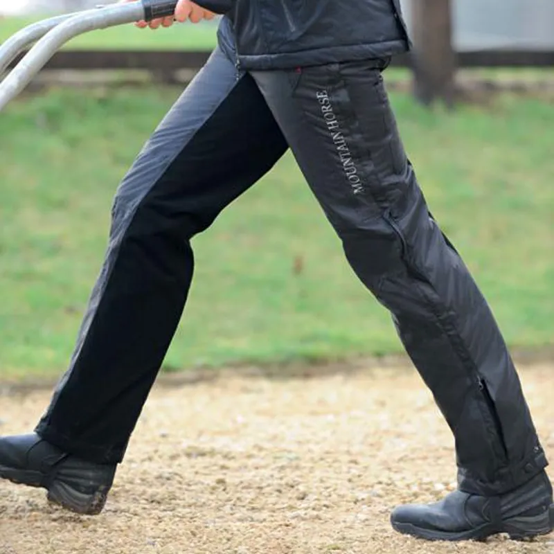 Mountain Horse Rider Pants Waterproof Trousers Black Redpost Equestrian