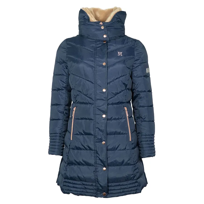 Pink long padded jacket Clearance