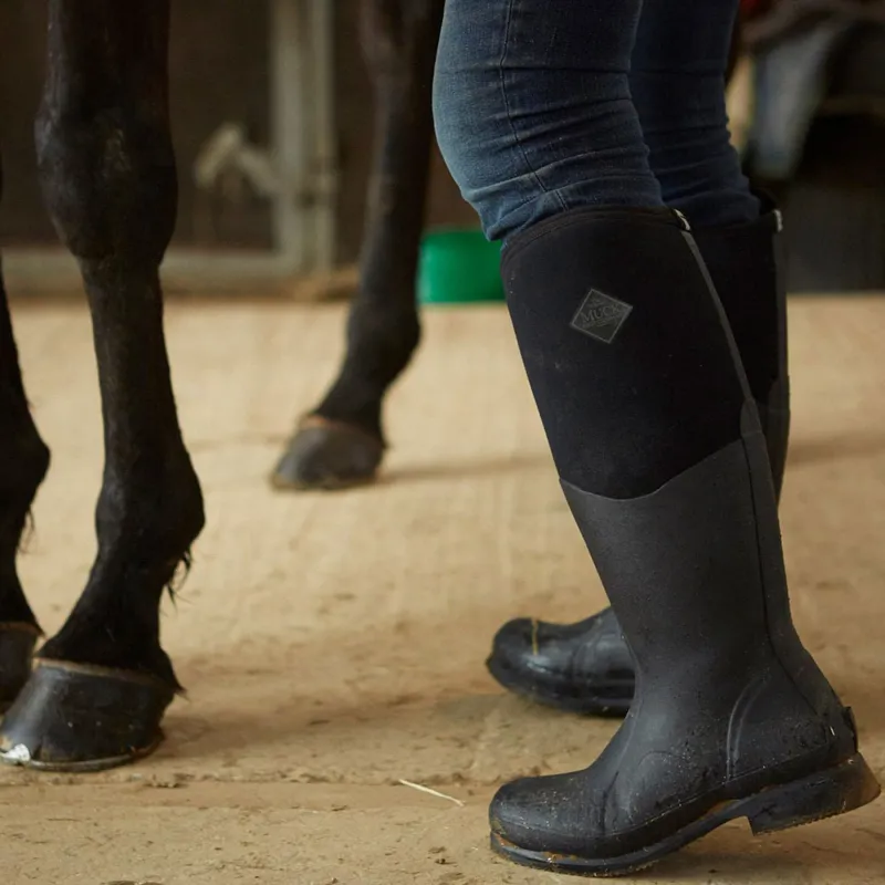 Muck Boot Colt Ryder Wellington Riding Boots - Black