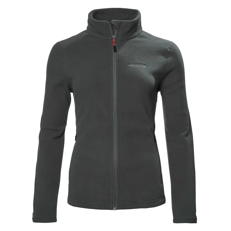 Musto Corsica Full Zip 100g Ladies Fleece - Dark Grey