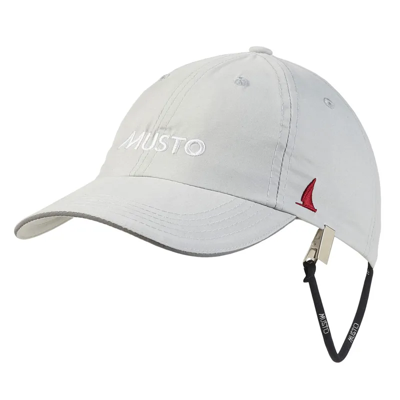Musto Essential Fast Dry Crew Cap - Platinum