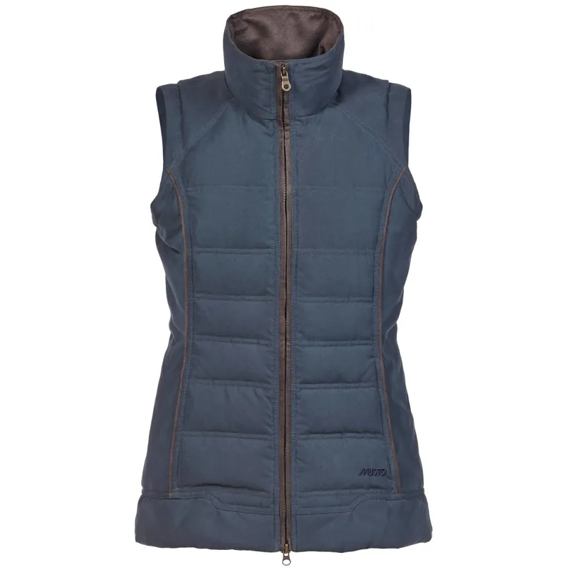 Musto Braemar Ladies Gilet - True Navy-1