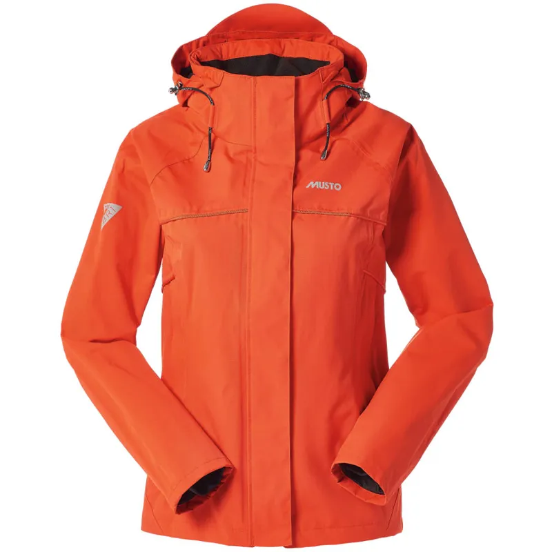Musto Kempton BR1 Waterproof Ladies Jacket - Fire Orange