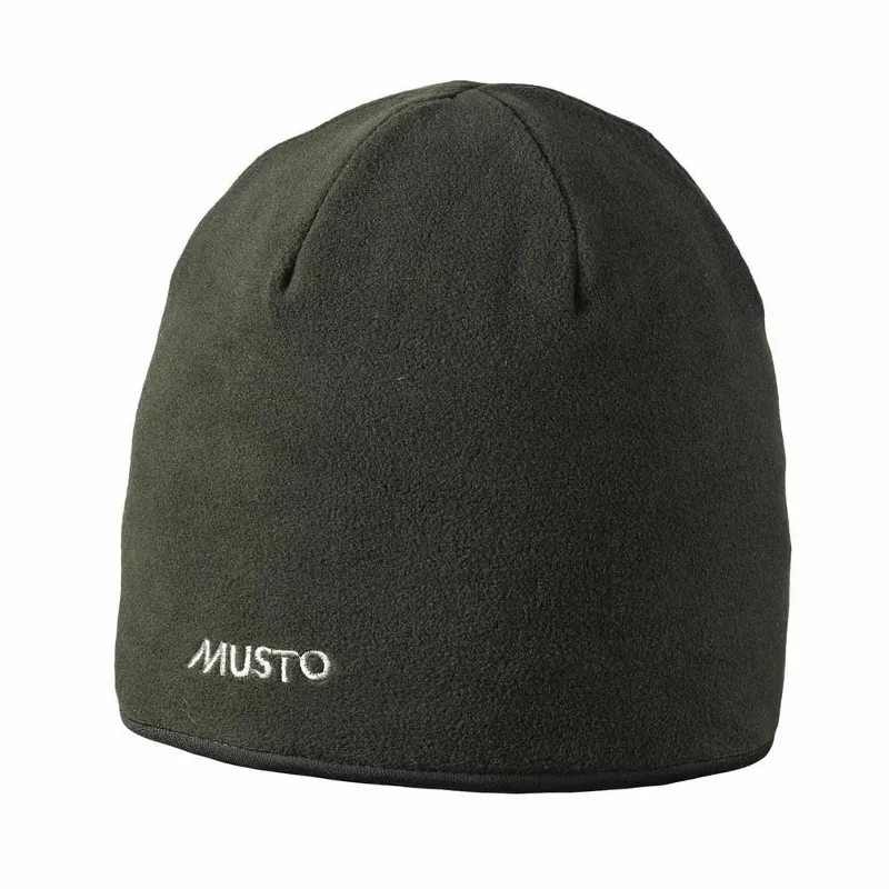 Musto Essential Unisex Fleece Beanie Charcoal