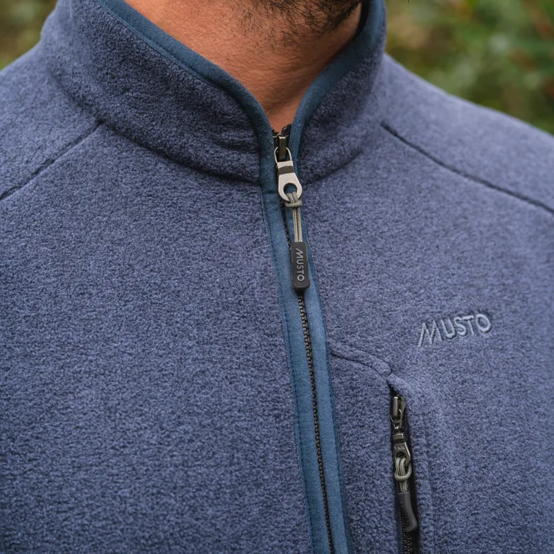 Musto Fenland Polartec Mens Gilet - Navy-3