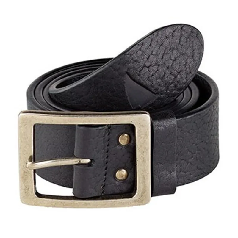 Musto Leather Jeans Belt - Small/Medium - Black