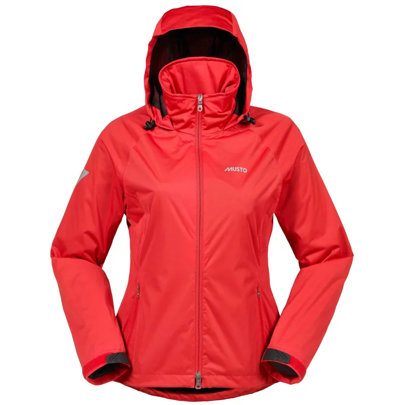 Musto BR2 Training Ladies Waterproof Jacket Red Redpost Equestrian