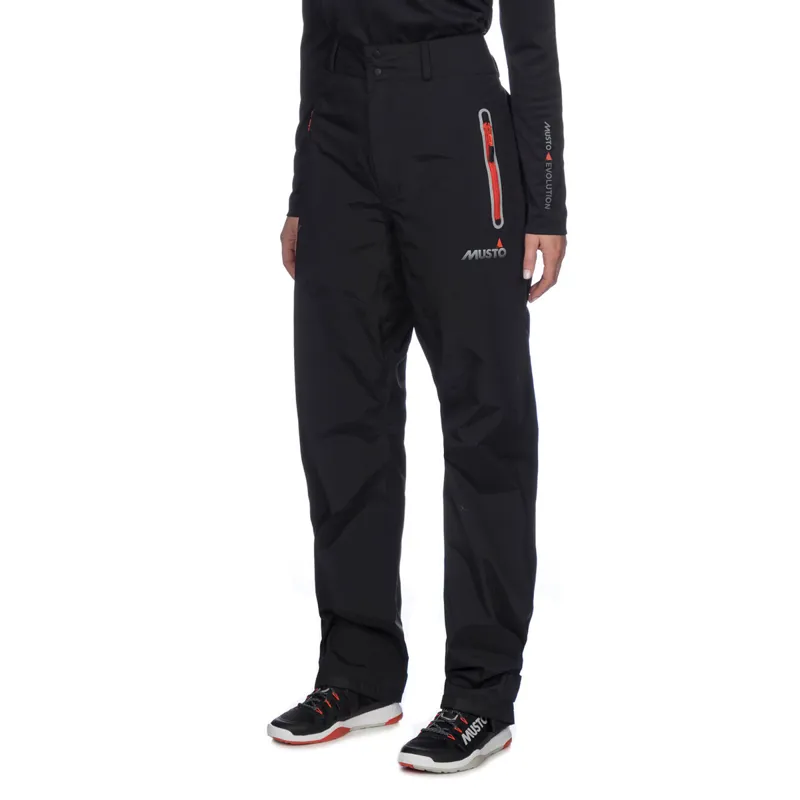 Musto BR1 Hi Back Unisex Waterproof Trousers Black