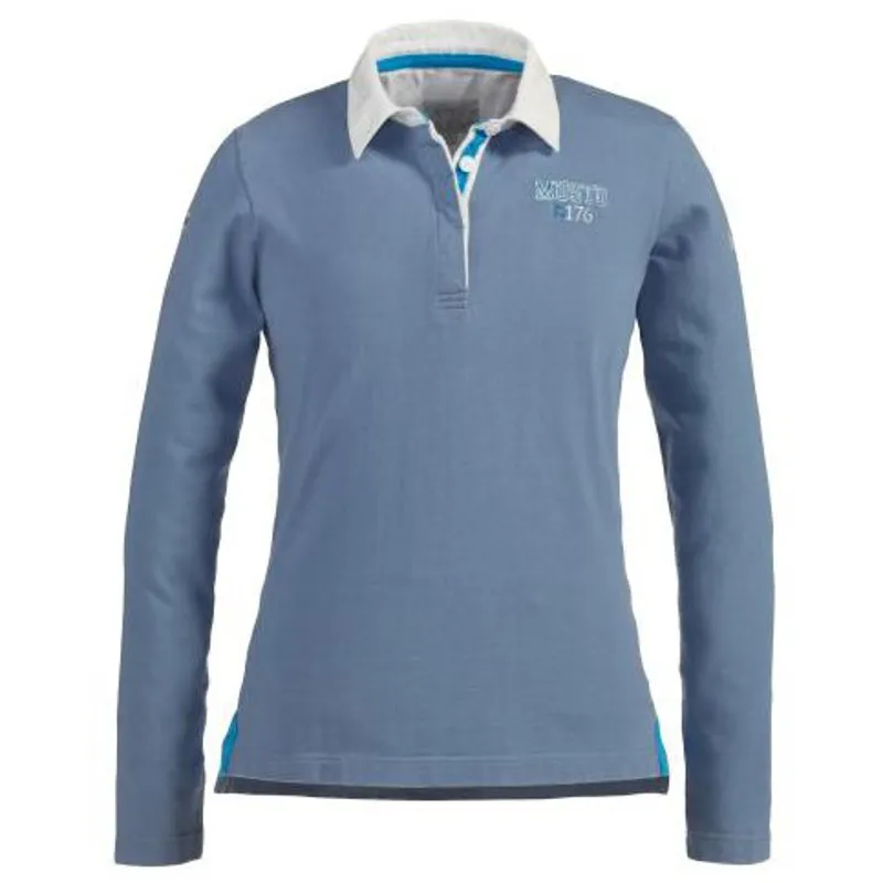 Musto ZP 176 Team Rugby Shirt - Slate Blue