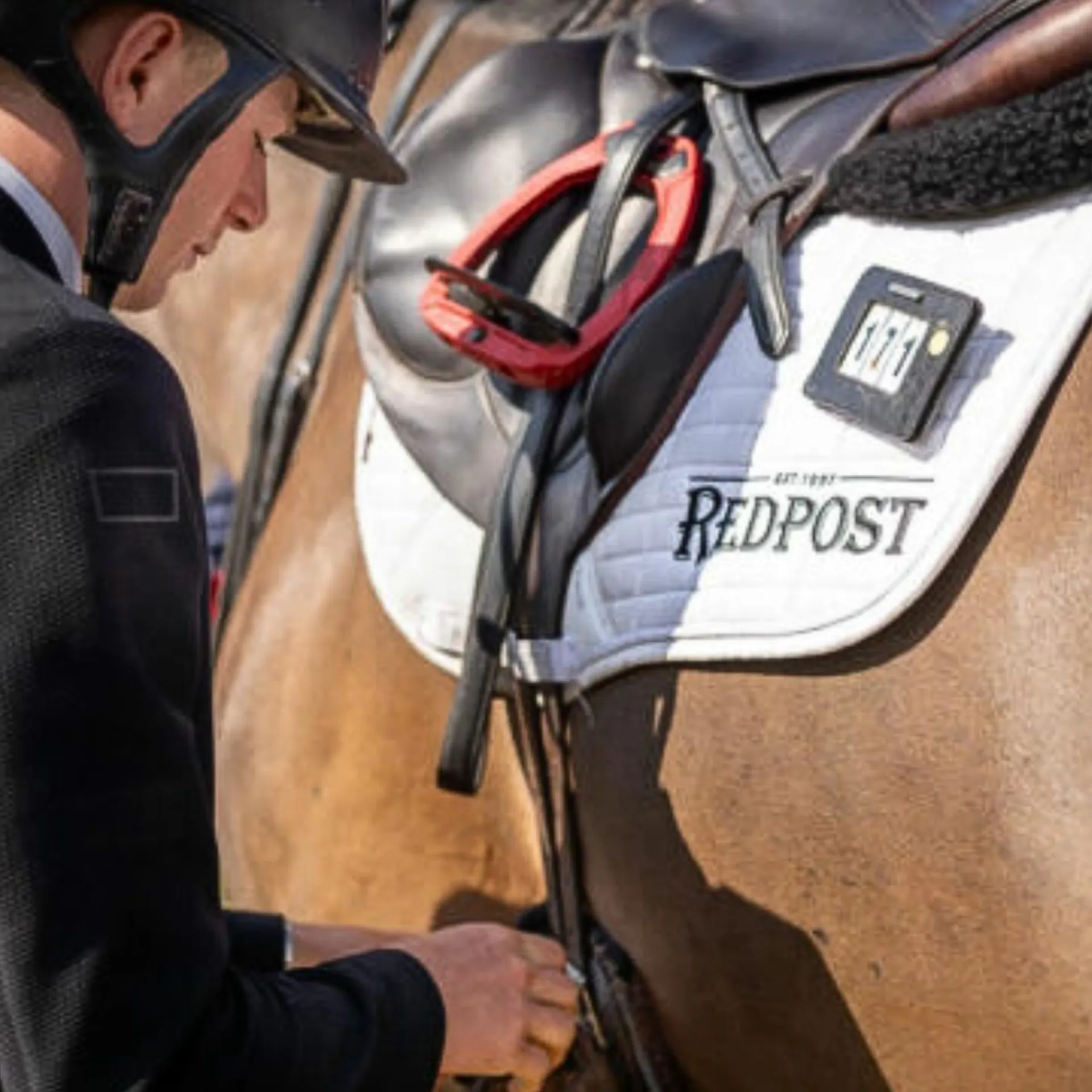Jake Myers Horse Saddle Redpost