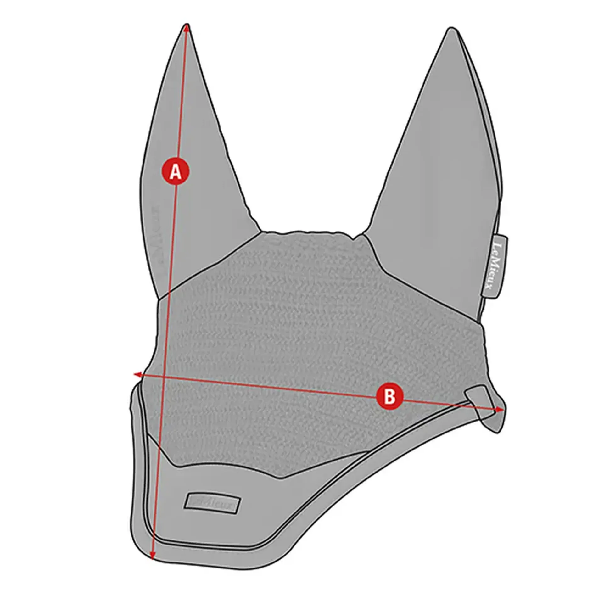 LeMieux Aspen Fly Hood Size Guide