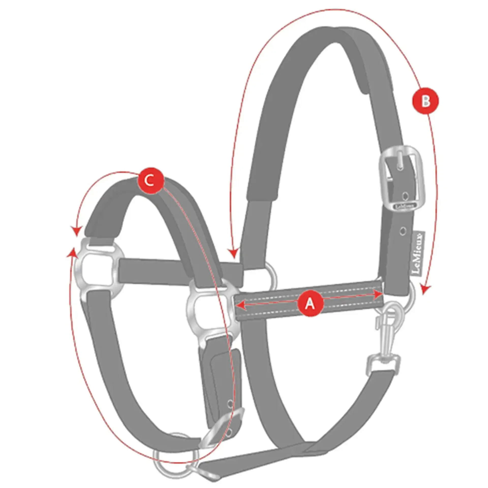 Lemieux Essential Yard Headcollar - Burgandy