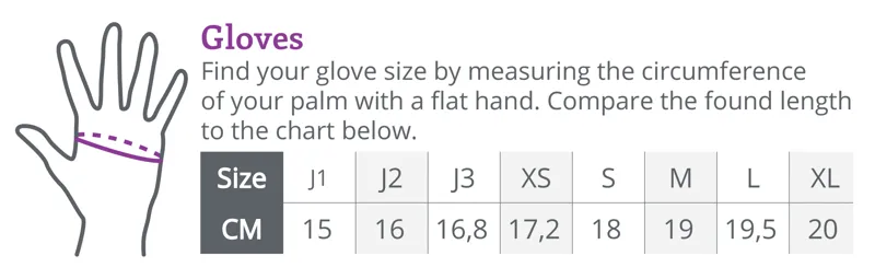 QHP Glove Size Guide