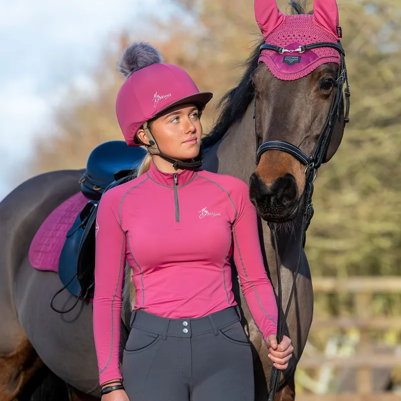 LeMieux My Base Layer - Maglia Termica Per Equitazione, Traspirante E Elasticizzata - Foto 4