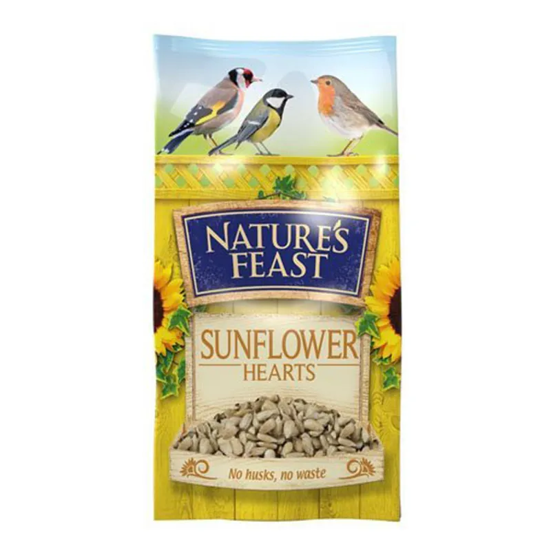 Natures Feast Sunflower Hearts - 1kg
