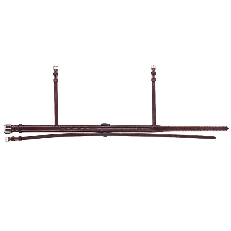 Equiline NB0449 Fancy Stitch with Removable Flash Noseband - Brown