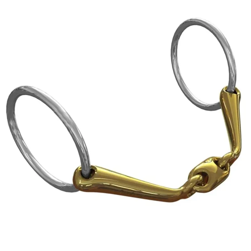 Neue Schule Starter Lozenge Loose Ring Snaffle Bit