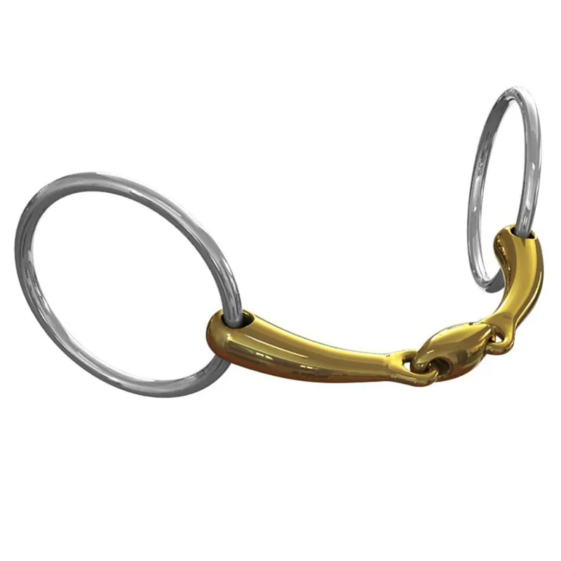 Neue Schule Team Up French Link Loose Ring Snaffle Bit