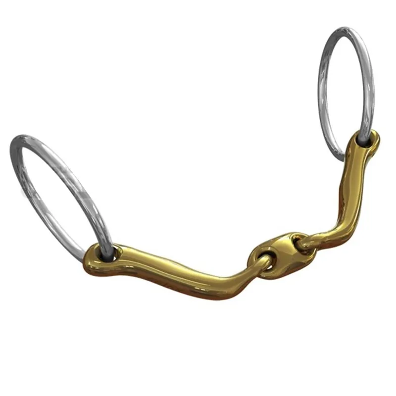 Neue Schule Loose Ring Verbindend Lozenge Snaffle Bit