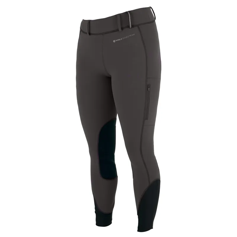Noble Softshell Balance Ladies Riding Tights - Asphalt