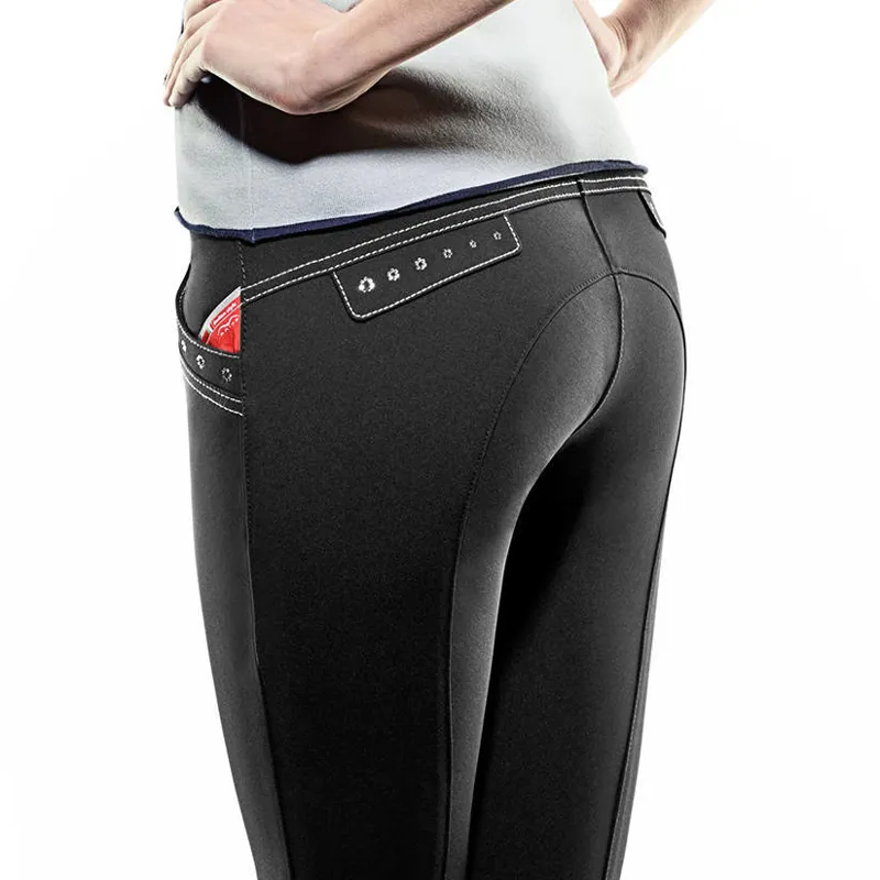 Animo Nodile Ladies Breeches - Nero Black