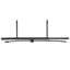 Equiline NB0446 Padded Noseband with Removable Flash - Black