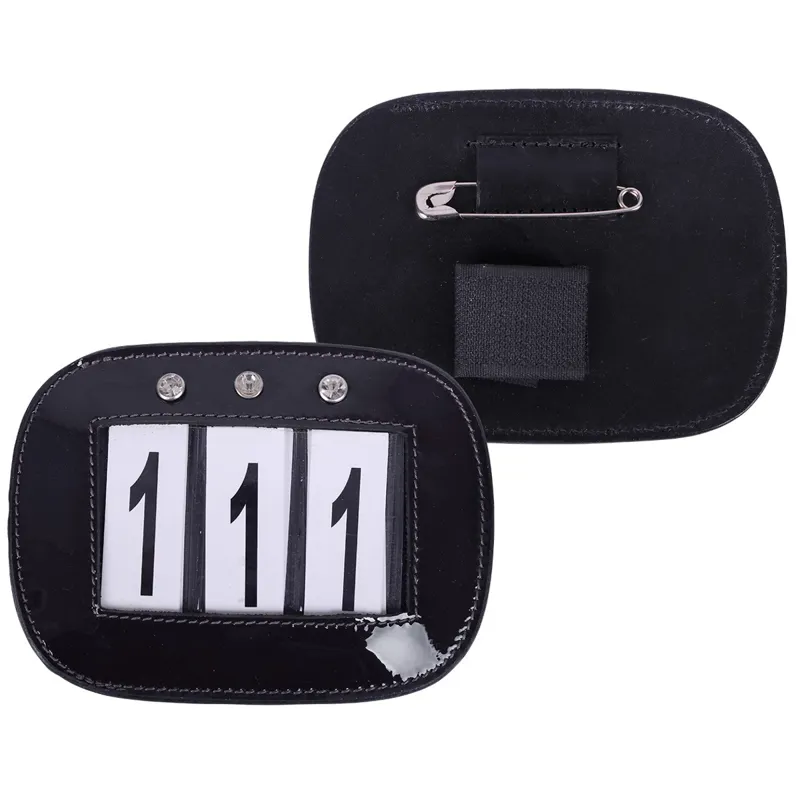 QHP Number Holder 2 Pack - Black