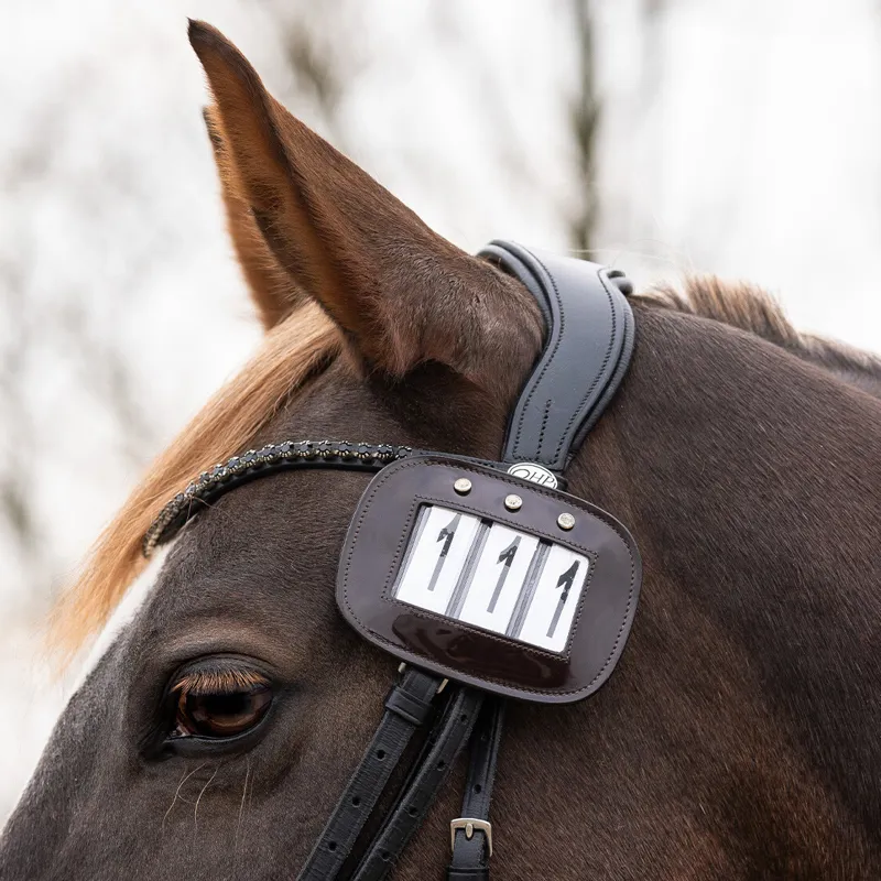 QHP Number Holder 2 Pack - Brown-1