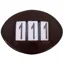 QHP Modeste Oval Number Holder 2 Pack - Brown