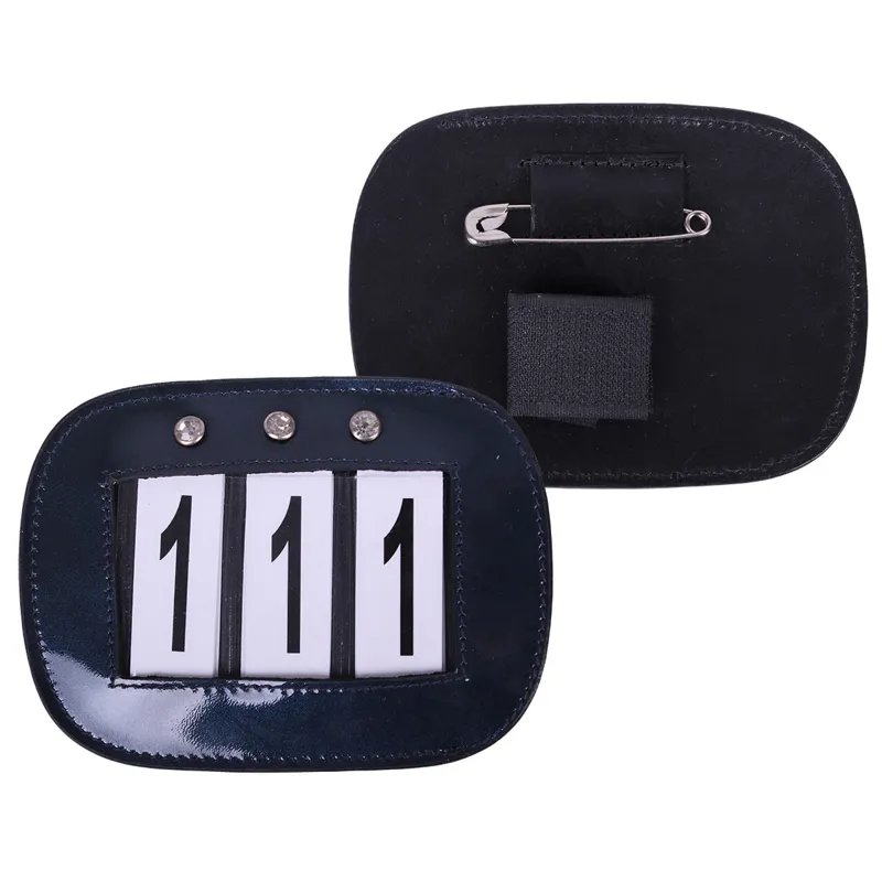 QHP Number Holder 2 Pack - Navy