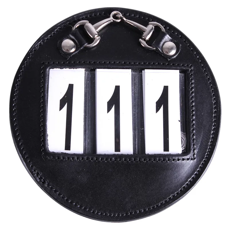 QHP Ricki Number Holder 2 Pack - Black/Silver