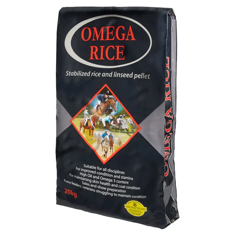 Omega Rice Daily Feed Topper - 20kg