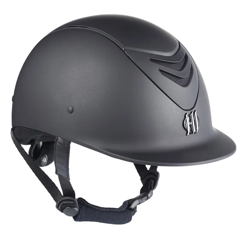 One-K Defender Air Matt Riding Hat - Black