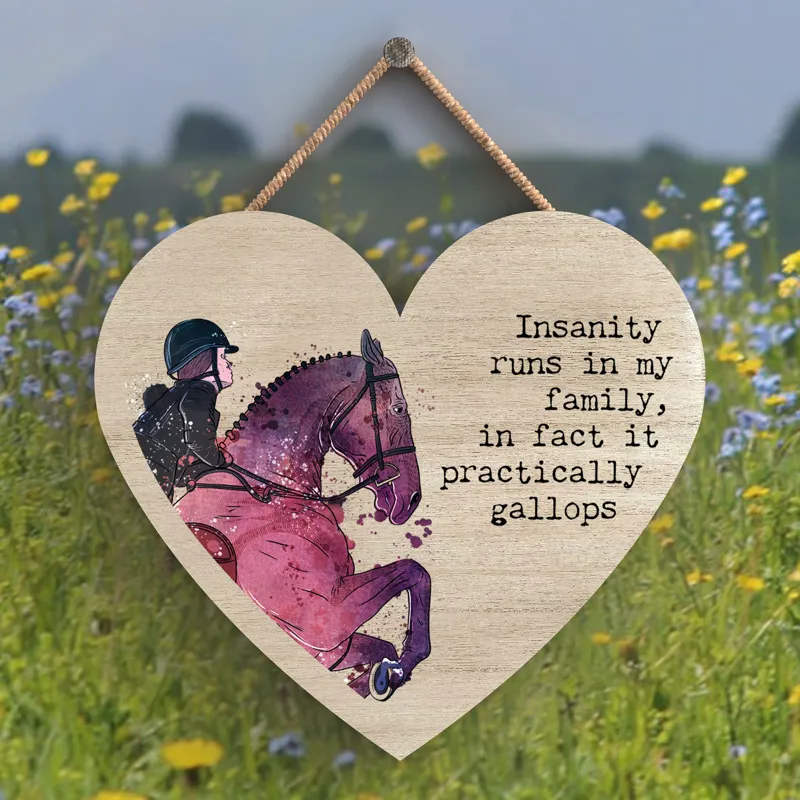 Vivid Squid Small Heart Plaque - Gallops-1